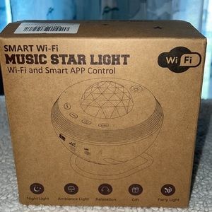 SMART WIFI MUSIC STAR LIGHT MULTI-LIGHT CEILING PROJECTOR